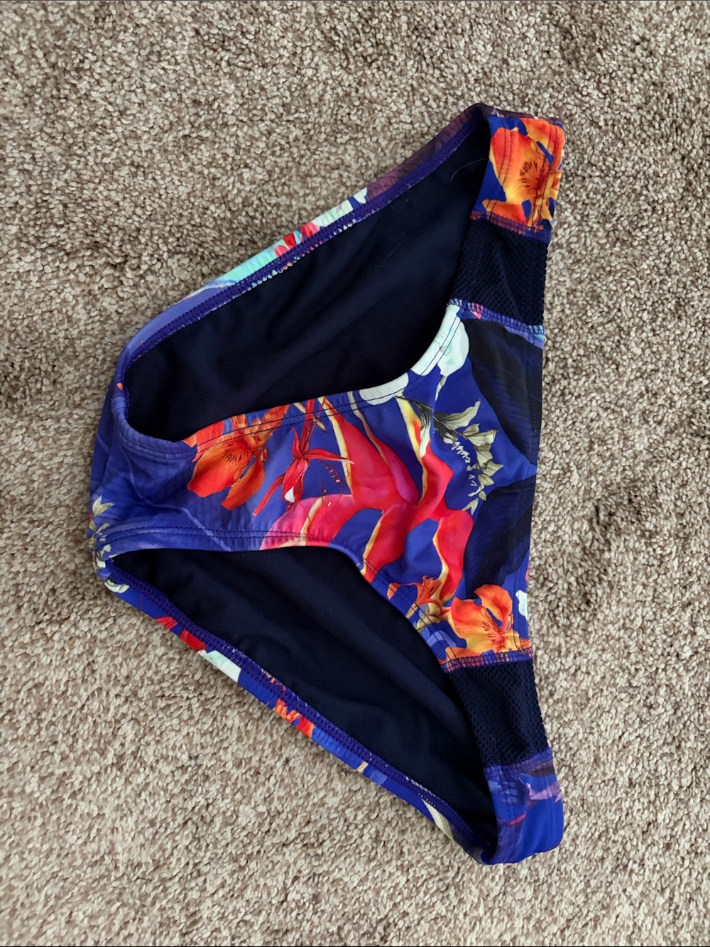 Athleta Floral Bikini Bottom - XS